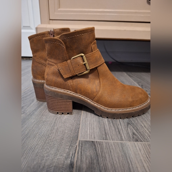 SM New York brown boots Size 6 1/2 - Picture 2 of 8